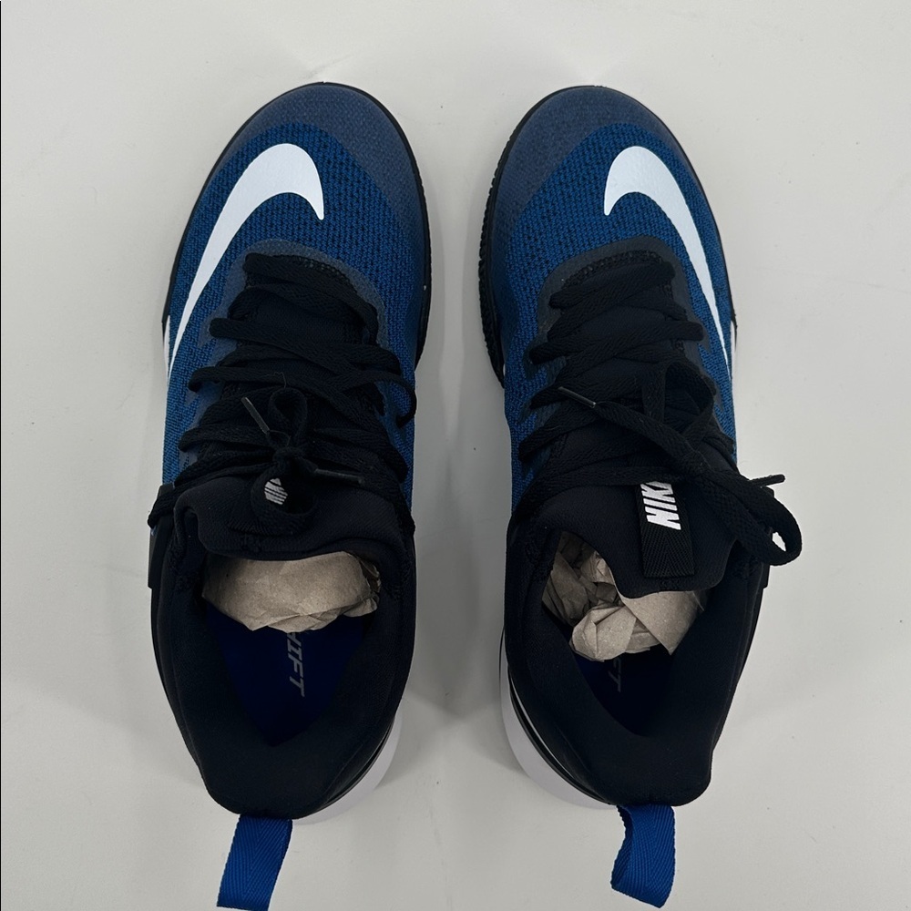 Nike Black and Blue Zoom Shift Sneakers Men's Size 10 New In Box - Picture 5 of 10